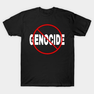 🚫 GENOCIDE - Front T-Shirt